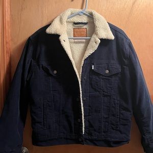 LEVIS Navy corduroy jacket
